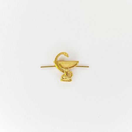 Эмблема петличная нового образца (правая) Медицинская служба, золотой, металл - интернет магазин Полигон