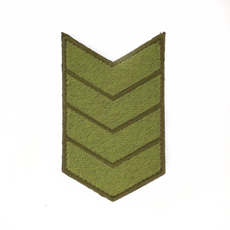 Выслуга вышитая 20 лет на липучке, зеленый - интернет магазин Полигон