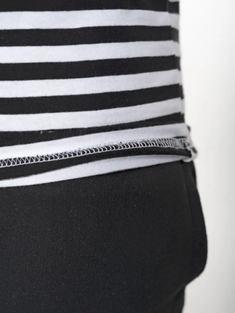 Тельняшка (ГОСТ 2й вязки) ВМФ, черный, шерсть, хлопок зима - интернет магазин Полигон