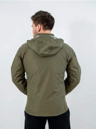 Ветровка UA Jacket, тактическая, цвет зеленый - интернет магазин Полигон