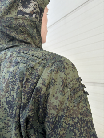 Костюм Сумрак-М2 (анорак) "русская цифра" (в мешочке) КЗМ, зеленый, лето - интернет магазин Полигон