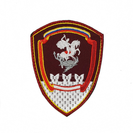 Шеврон вышитый на липучке Росгвардия ОДОН, краповый - интернет магазин Полигон