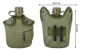 Фляга(пластик) с котелком и подсумком Олива - интернет магазин Полигон