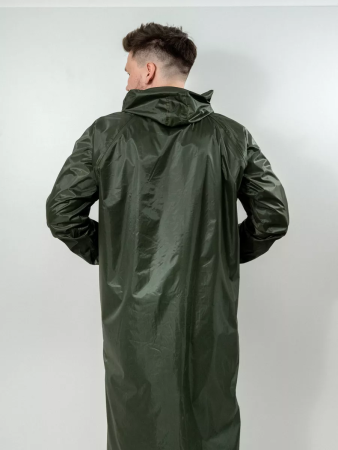 Куртка-Дождевик в чехле, зеленый, нейлон - интернет магазин Полигон