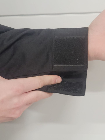 Костюм офисный с длинными рукавами, черный, rip-stop (рипстоп) - интернет магазин Полигон