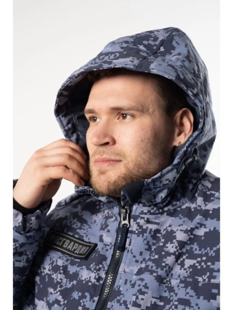 Костюм Росгвардия, синий, зима - интернет магазин Полигон