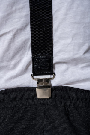 Подтяжки офисные, черный 40 мм - интернет магазин Полигон