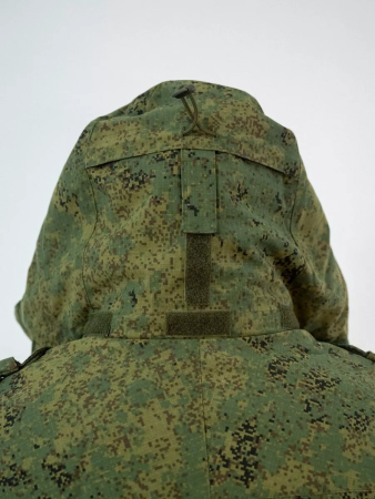 Куртка  зимняя ПОЛЕВАЯ (Юдашкин) тк. рип-стоп Зеленая цифра - интернет магазин Полигон