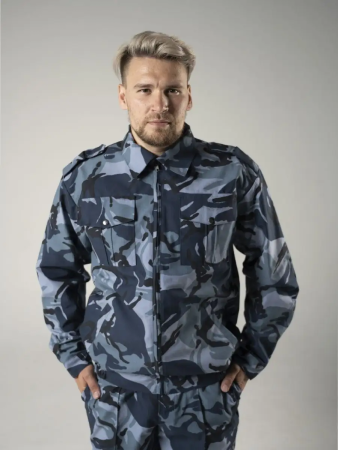 Костюм камуфляжный уставной ФСИН, ткань рип-стоп, цвет синяя кукла - интернет магазин Полигон