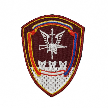 Шеврон вышитый на липучке Росгвардия ОДОН Управление спецназа, краповый - интернет магазин Полигон