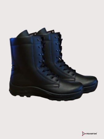 Берцы АРНИ, черный, натуральная шерсть зима - интернет магазин Полигон