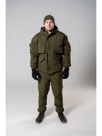 Брюки зимние Горка 8, цвет Олива - интернет магазин Полигон