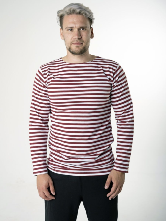 Тельняшка (ГОСТ МИНОБОРОНЫ, 3х нитка, С НАЧЕСОМ) Спецназ ВВ МВД, краповый, хлопок зима - интернет магазин Полигон