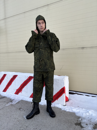 Костюм Сумрак-М2 (анорак) "русская цифра" (в мешочке) КЗМ, зеленый, лето - интернет магазин Полигон