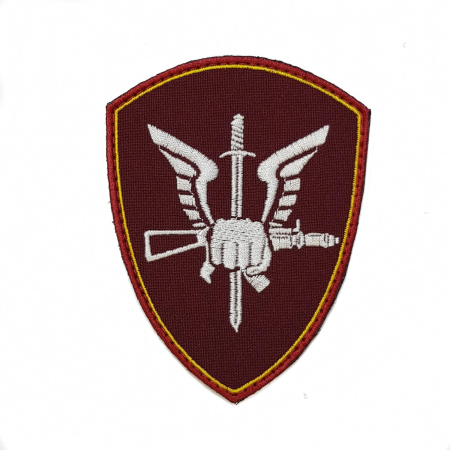 Шеврон вышитый на липучке Росгвардия ЦСН СР, краповый - интернет магазин Полигон