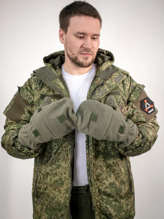 Перчатки-варежки защитного цвета СПН - интернет магазин Полигон