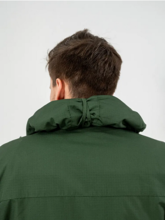 Куртка тактическая 3 в 1, цвет зеленый, ткань флис, ткань рип-стоп - интернет магазин Полигон