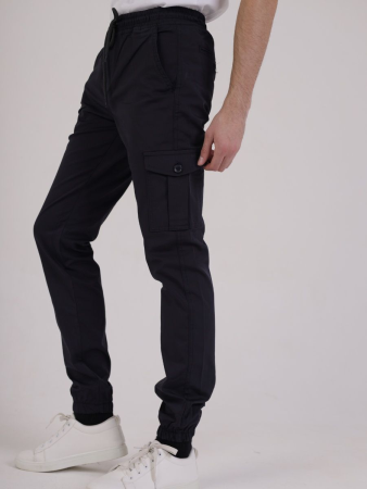 Брюки Джогеры NESET, цвет Темно-синий, производство Турция - интернет магазин Полигон