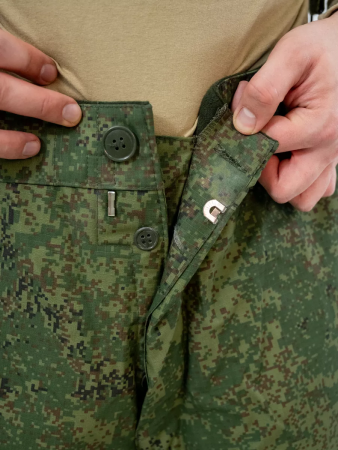 Костюм зимний ПОЛЕВОЙ (Юдашкин), ткань рип-стоп, цвет Зеленая цифра - интернет магазин Полигон