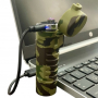 USB-фонарик с ветростойкой дуговой зажигалкой, камуфляж - интернет магазин Полигон