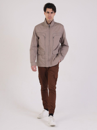 Куртка артикул 7403 Турция, INTO песочный - интернет магазин Полигон