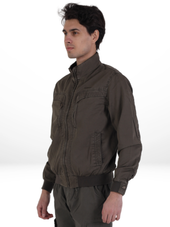 Куртка артикул 9405 Турция (резинка на поясе), INTO светло-коричневый - интернет магазин Полигон