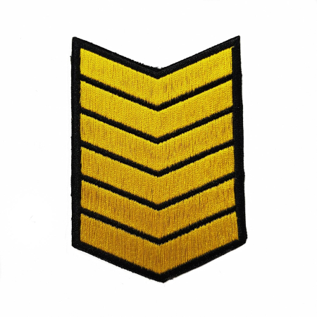 Курсовка вышитая 6 курс, черный - интернет магазин Полигон