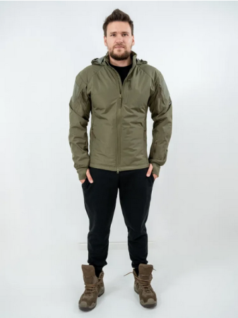 Ветровка UA Jacket, тактическая, цвет зеленый - интернет магазин Полигон