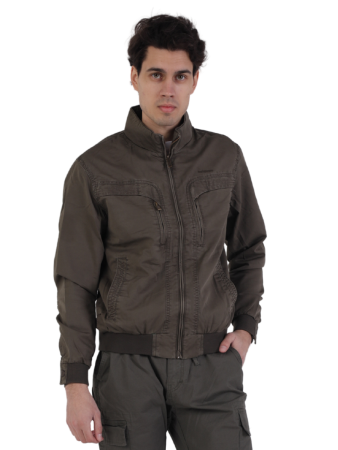 Куртка артикул 9405 Турция (резинка на поясе), INTO светло-коричневый - интернет магазин Полигон