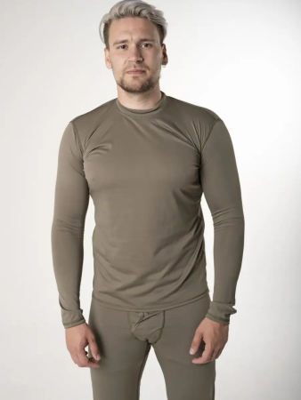 Белье ВКБО (1 уровень) влагоотводящее (фуфайка и кальсоны), оливковый - интернет магазин Полигон