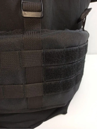 Пояс широкий тактический, черный - интернет магазин Полигон