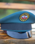 Фуражка офисная МЧС, цвет морской волны, хлопкополиэфир - интернет магазин Полигон