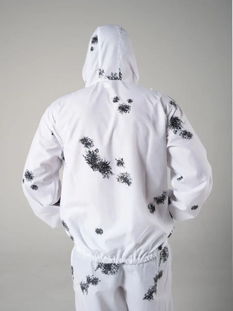 Маскхалат, цвет Белая клякса, ткань ти-си - интернет магазин Полигон