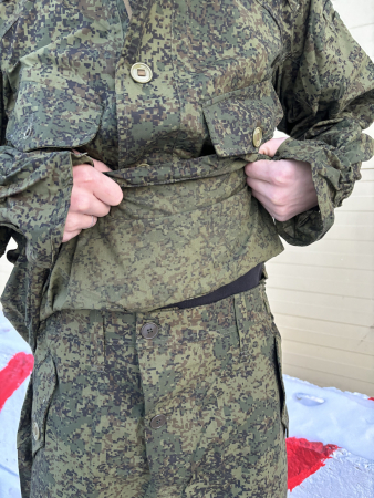 Костюм Сумрак-М2 (анорак) "русская цифра" (в мешочке) КЗМ, зеленый, лето - интернет магазин Полигон