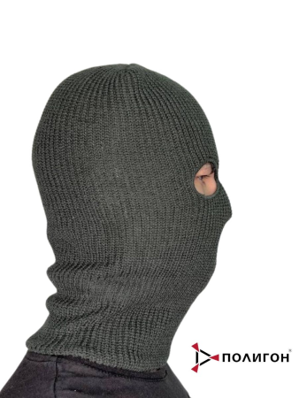 Маска п/ш Стрекоза (3 отв.) на ФЛИСЕ, хаки - интернет магазин Полигон