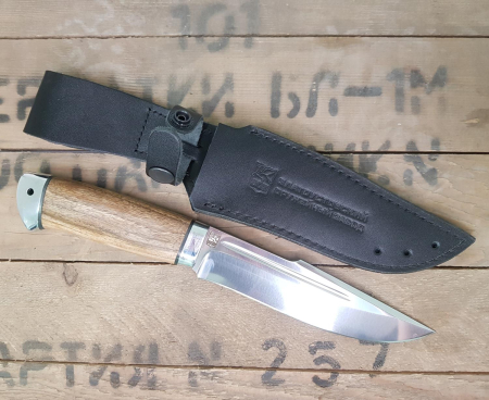 Нож Златоуст "Хищник", орех, сталь 95х18 - интернет магазин Полигон