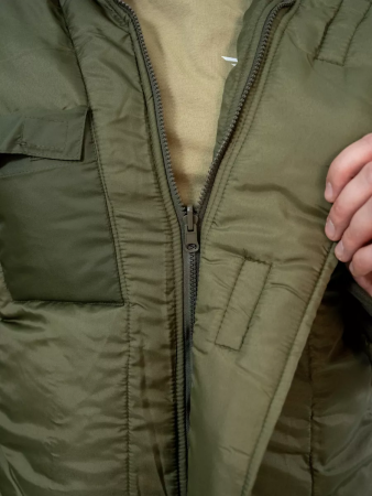 Костюм зимний ПОЛЕВОЙ (Юдашкин), ткань рип-стоп, цвет Зеленая цифра - интернет магазин Полигон