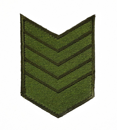 Выслуга вышитая 9 лет на липучке, зеленый - интернет магазин Полигон