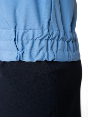 Рубашка Офицер ФСБ/ПС ФСБ, цвет голубой, женская, длинный рукав - интернет магазин Полигон