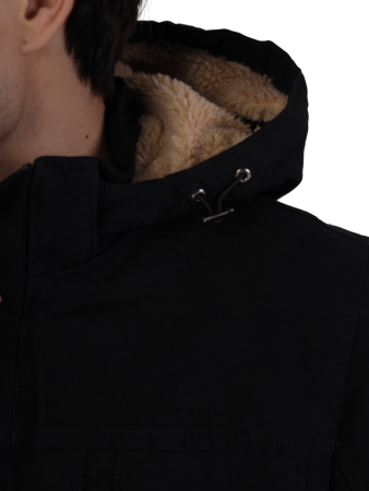 Куртка утепленная артикул 9360 Турция, INTO черный - интернет магазин Полигон