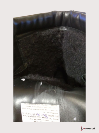 Берцы АРНИ, черный, натуральная шерсть зима - интернет магазин Полигон