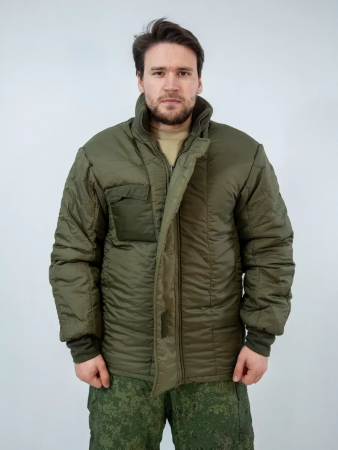 Костюм зимний ПОЛЕВОЙ (Юдашкин), ткань рип-стоп, цвет Зеленая цифра - интернет магазин Полигон