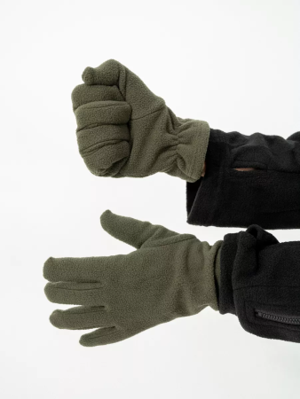 Перчатки флисовые Олива - интернет магазин Полигон
