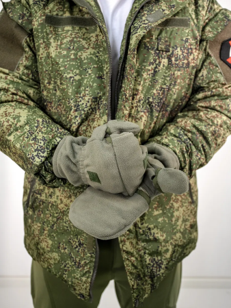 Перчатки-варежки защитного цвета СПН - интернет магазин Полигон