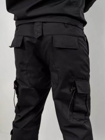 Костюм боевой Army Combat Uniform, цвет черный, ткань рипстоп - интернет магазин Полигон