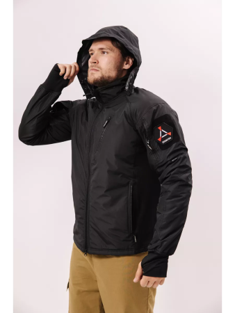 Ветровка UAF Jacket Джунгли, тактическая, цвет чёрный - интернет магазин Полигон