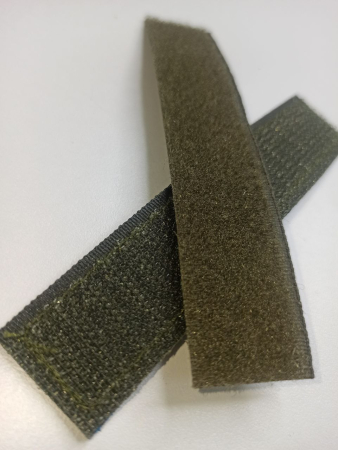 Нашивка вышитая (на липучке) Вооруженные силы России, желтый, оливковый - интернет магазин Полигон