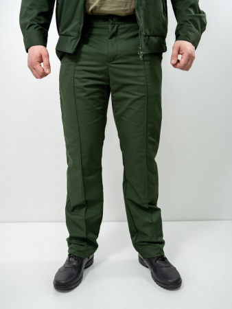 Костюм офисный длинный рукав, зеленый - интернет магазин Полигон