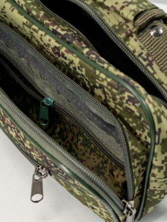 Сумка наплечная Малый коммерсант Цифра, зеленый - интернет магазин Полигон