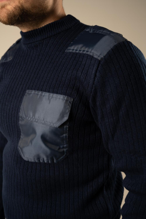 Джемпер синий мужской МВД, МЧС - интернет магазин Полигон